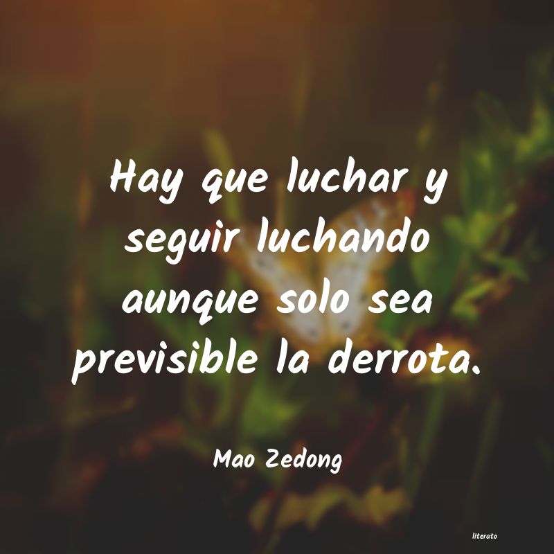 Frases de Mao Zedong