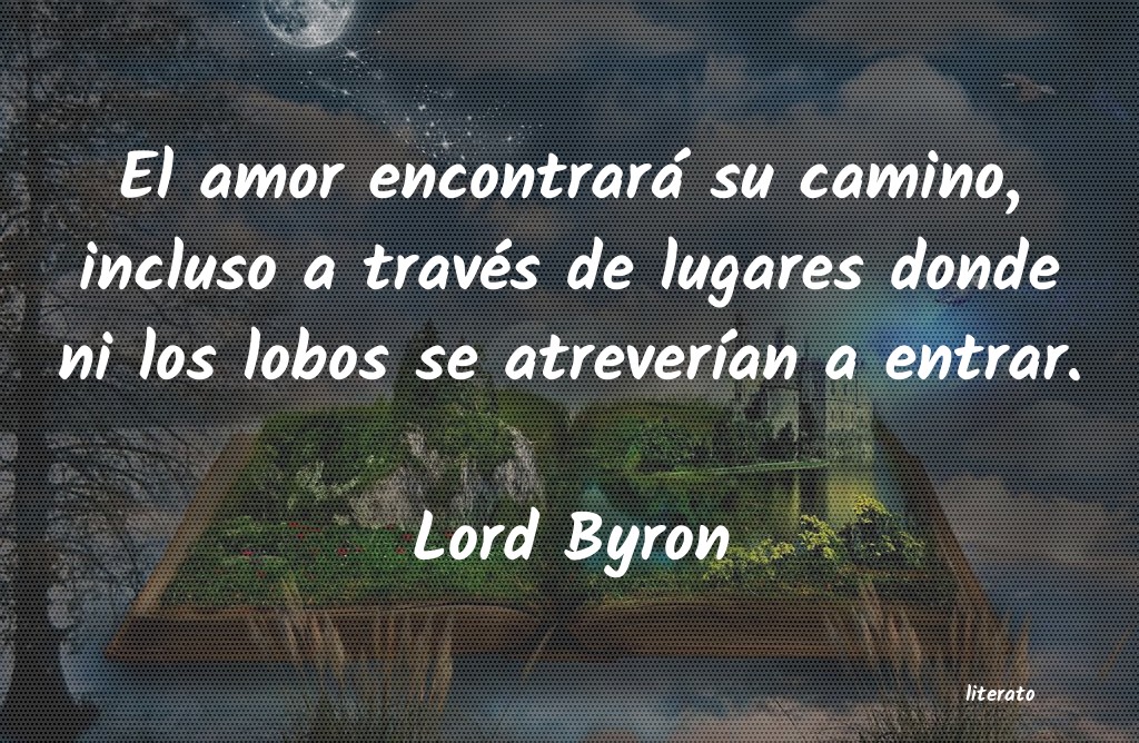 frases cortas de lord byron