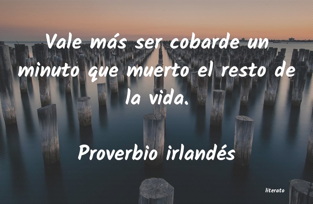 frases de Proverbio irlandés