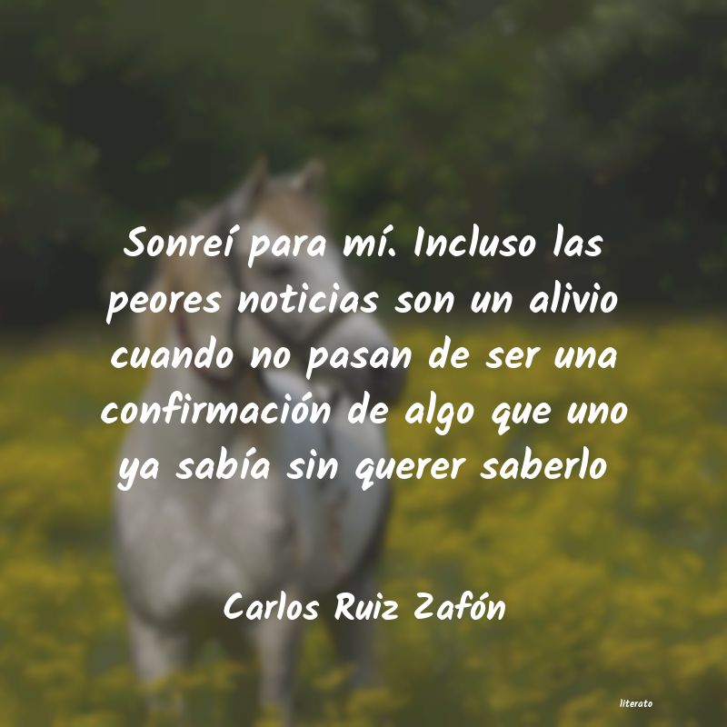 Frases de Carlos Ruiz Zafón