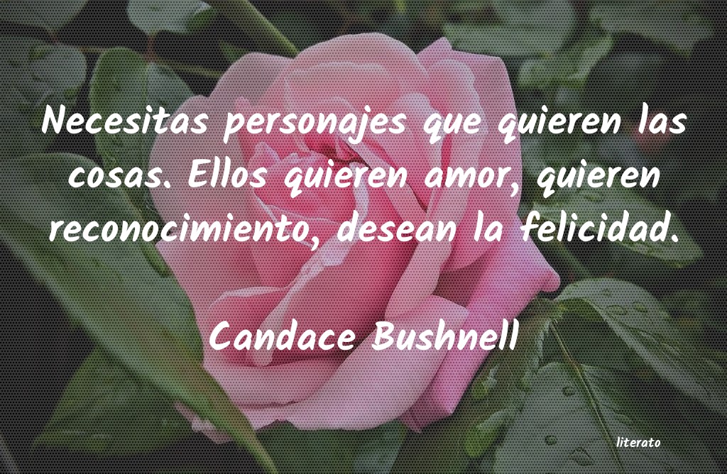 frases de Candace Bushnell