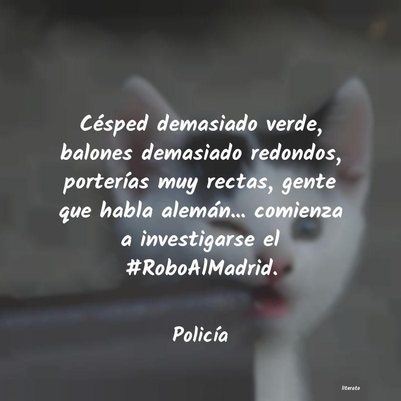 Frases de Policía