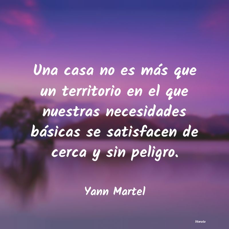 frases de Yann Martel