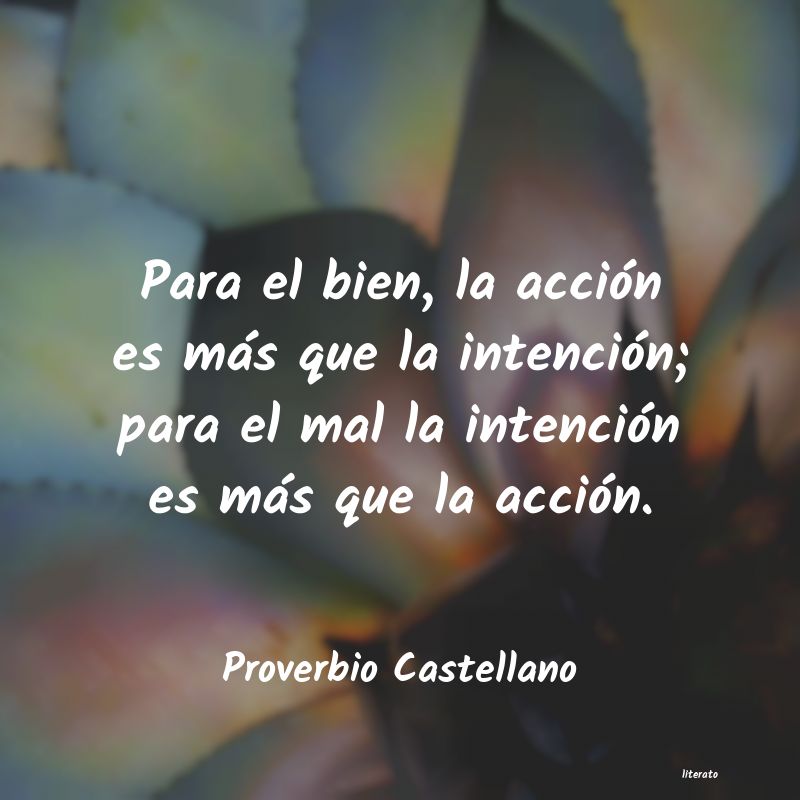 proverbio en castellano