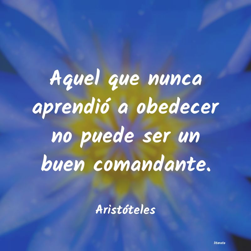 Frases de Aristóteles