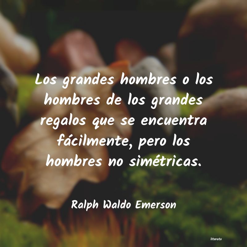 Frases de Ralph Waldo Emerson