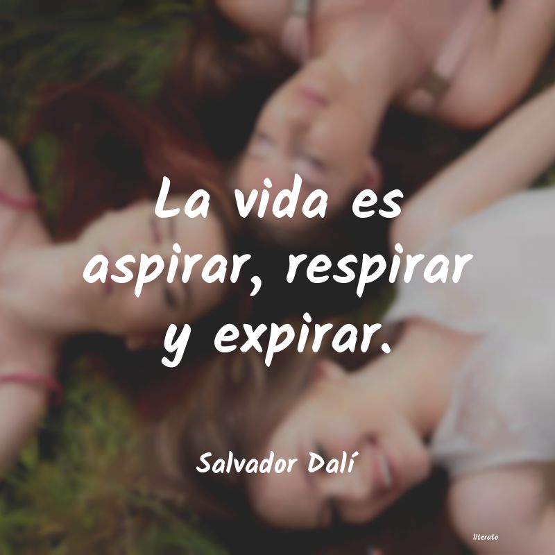 frases de Salvador DalÃ