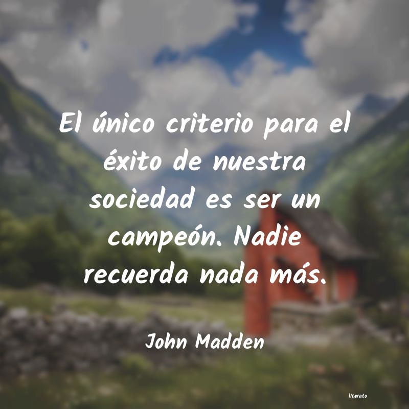 frases de John Madden
