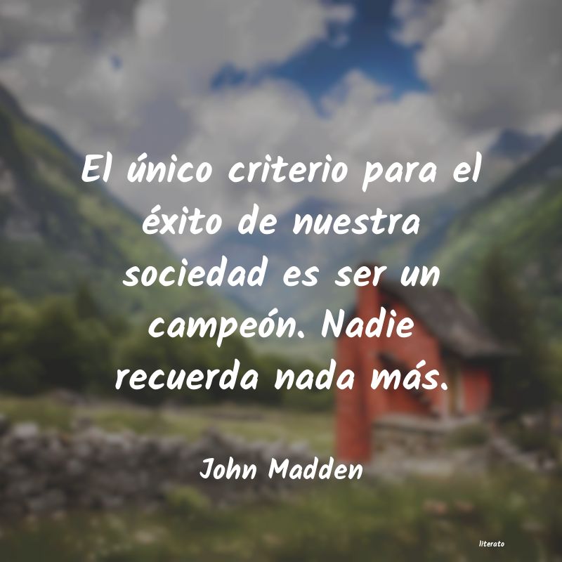 Frases de John Madden