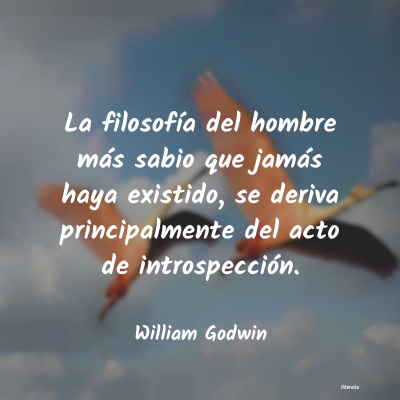 frases de William Godwin