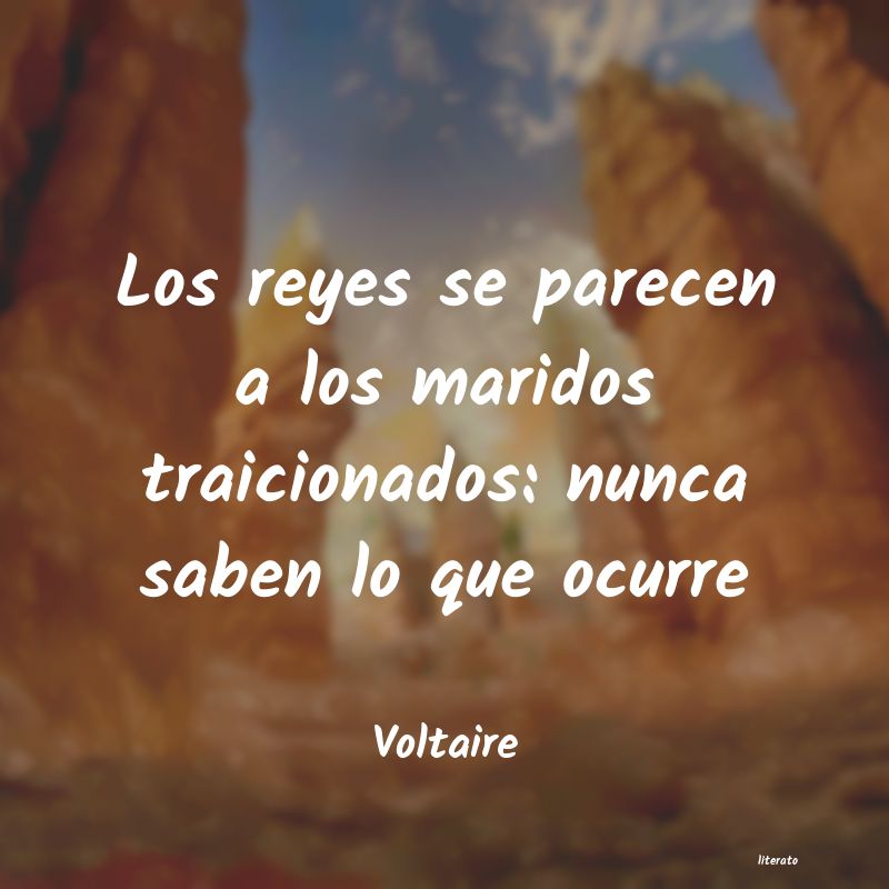 Frases de Voltaire