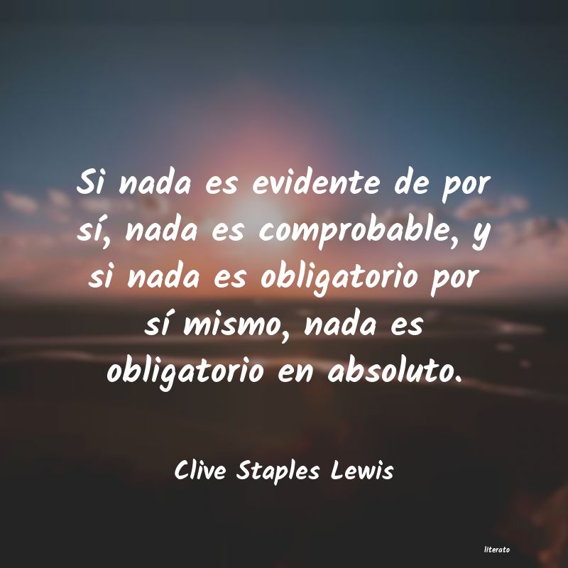 Frases de Clive Staples Lewis