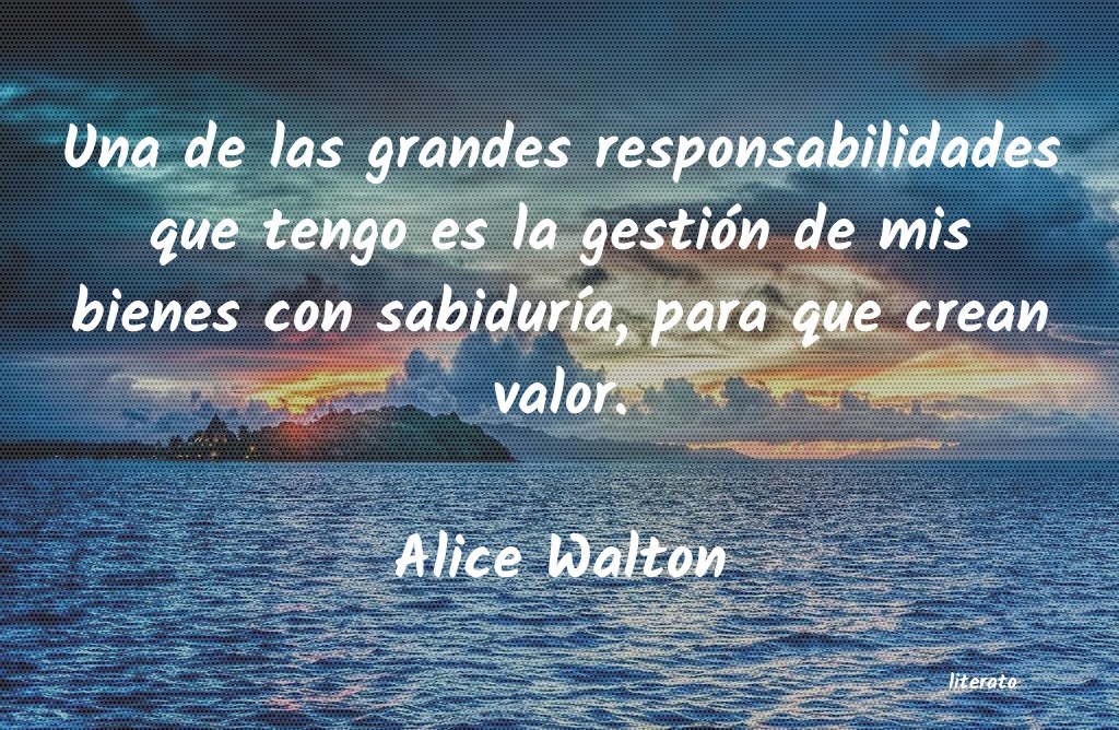 frases de Alice Walton
