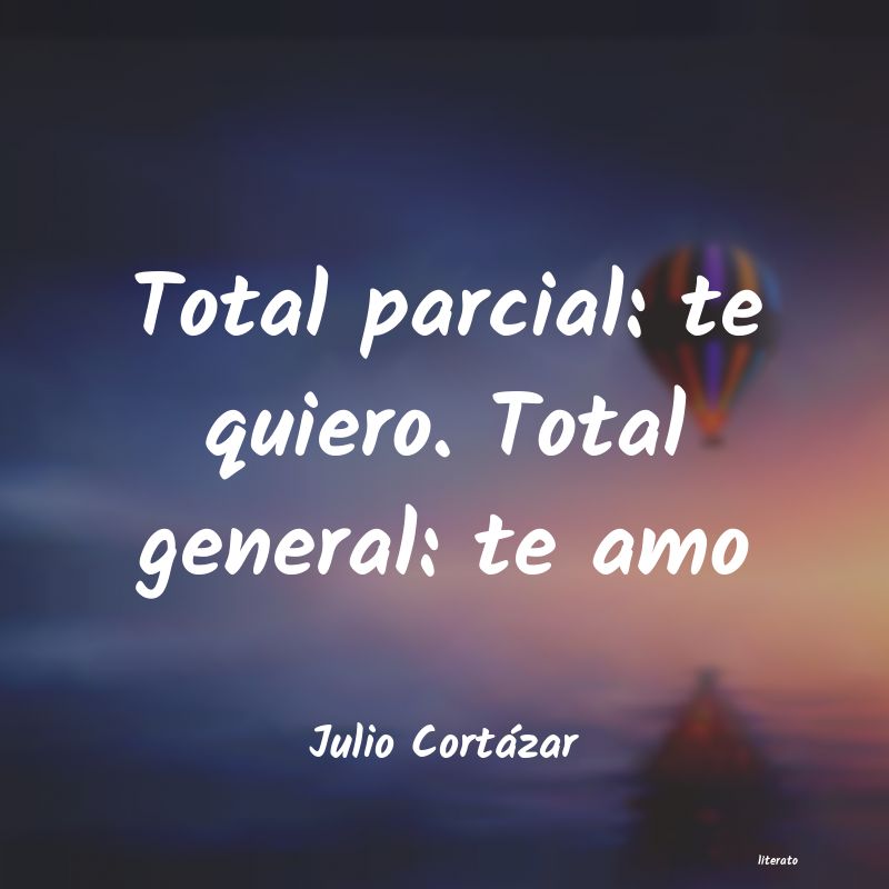 frases de Julio Cortázar