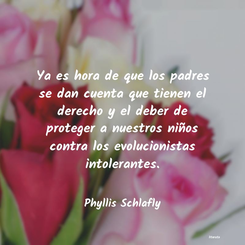 frases de Phyllis Schlafly
