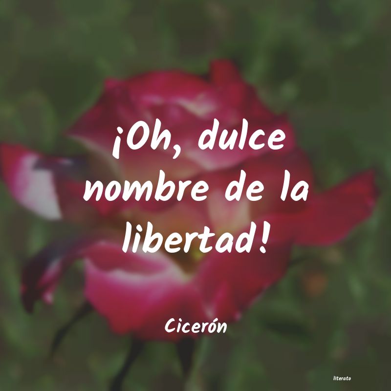 frases de CicerÃ³n