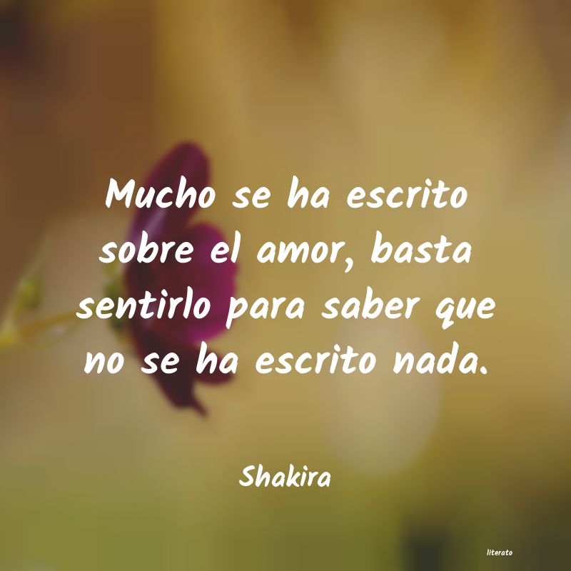 frases de Shakira