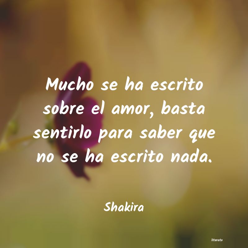 Frases de Shakira