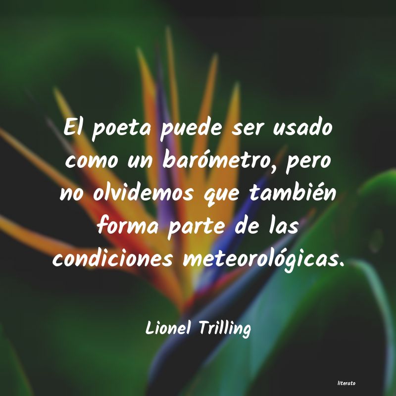 Frases de Lionel Trilling