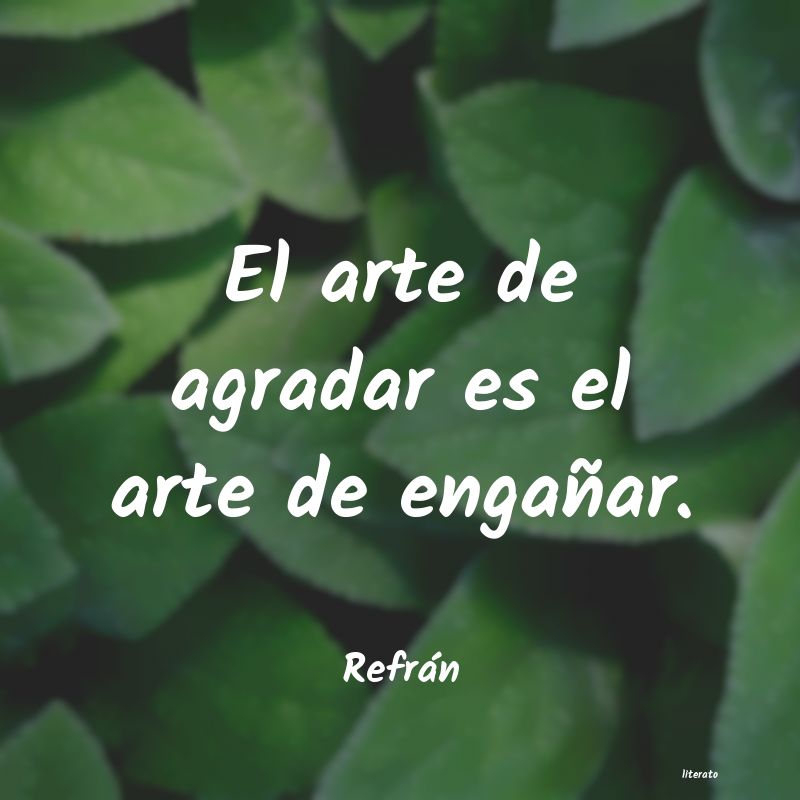 Frases de Refrán