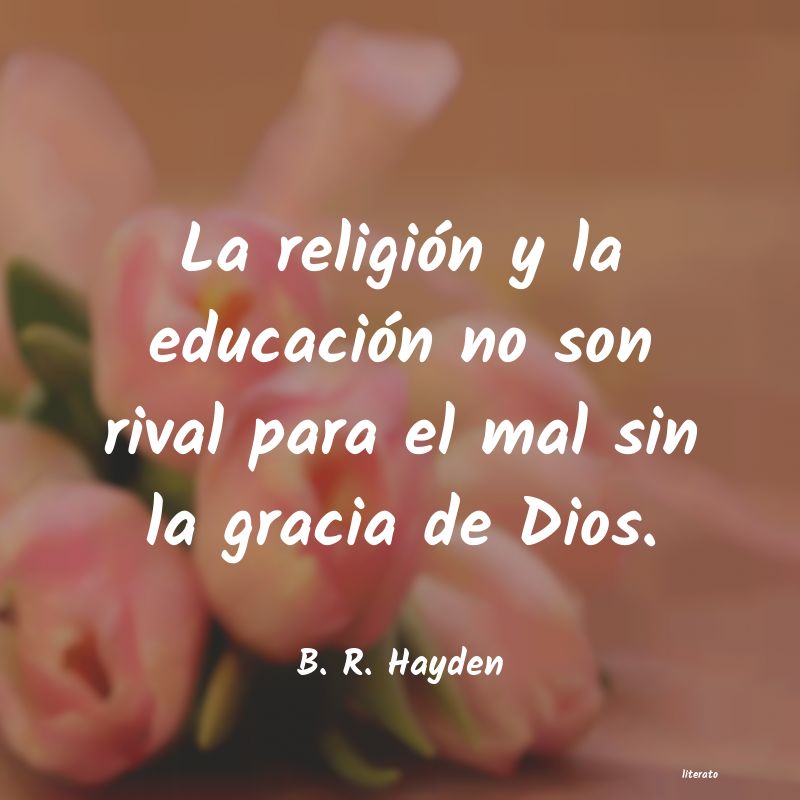 Frases de B. R. Hayden