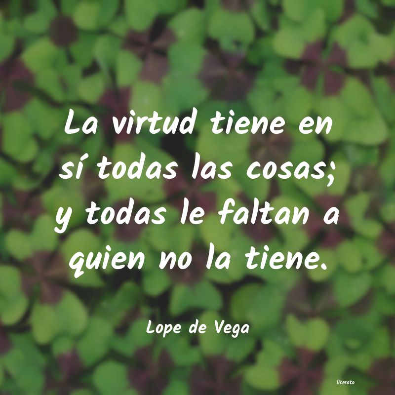 frases de Lope de Vega