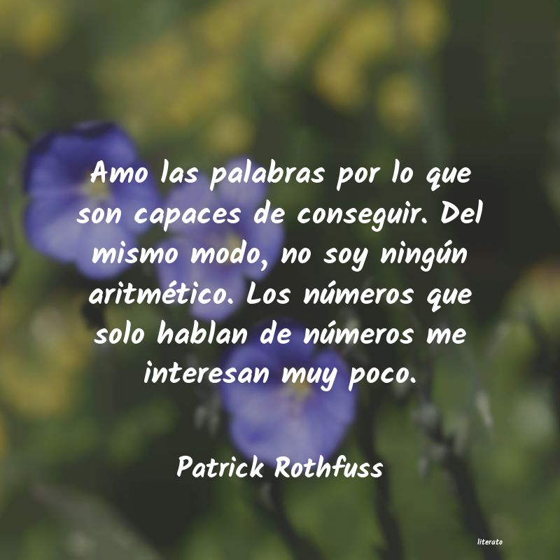 Frases de Patrick Rothfuss