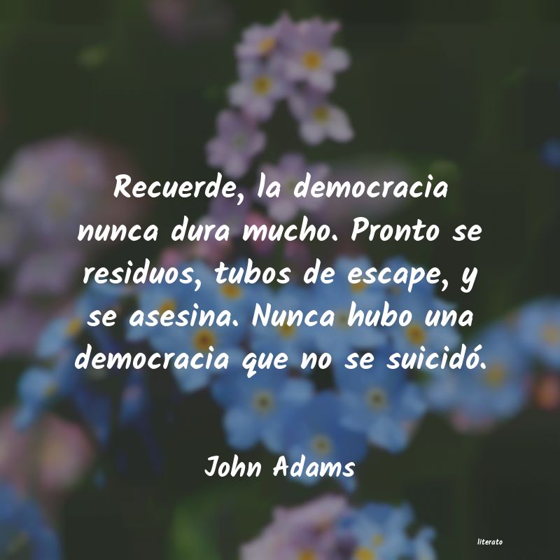 frases de John Adams