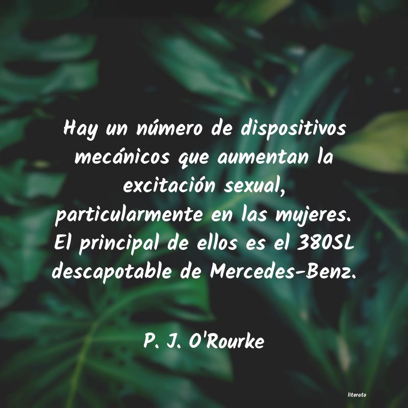 Frases de P. J. O'Rourke