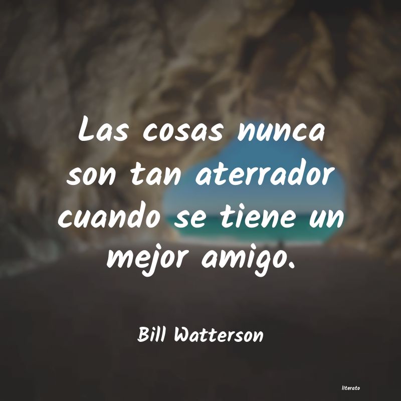 Frases de Bill Watterson