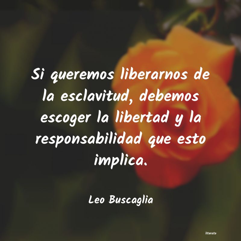 Frases de Leo Buscaglia