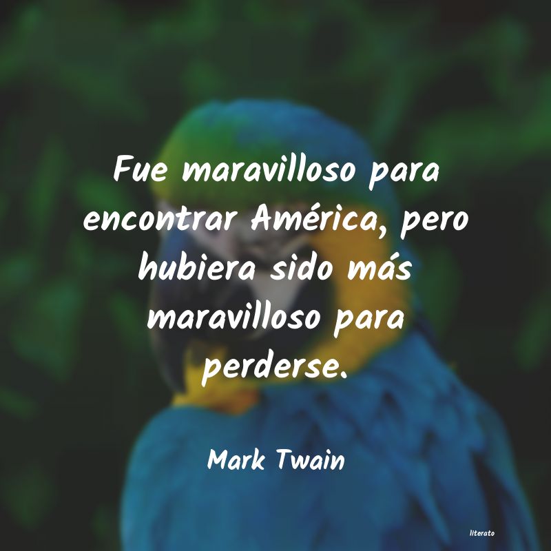 frases de Mark Twain