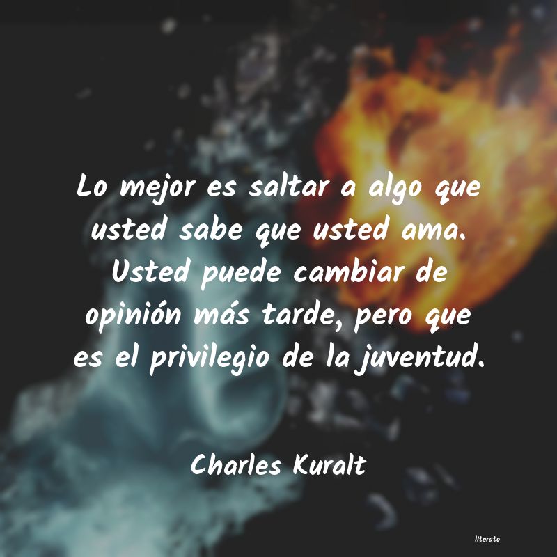 Frases de Charles Kuralt