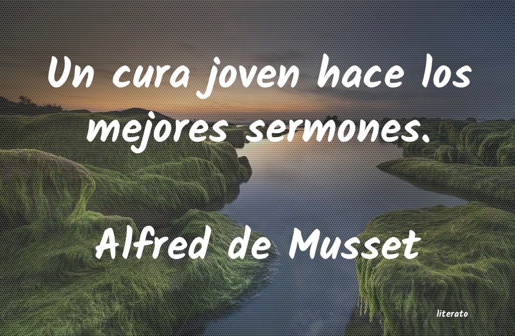 frases de Alfred de Musset
