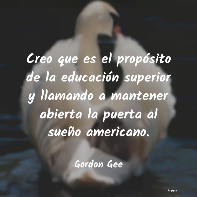 frases de Gordon Gee