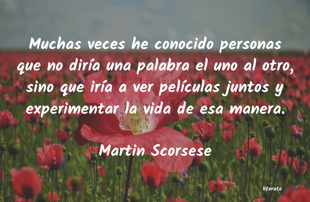 frases de Martin Scorsese