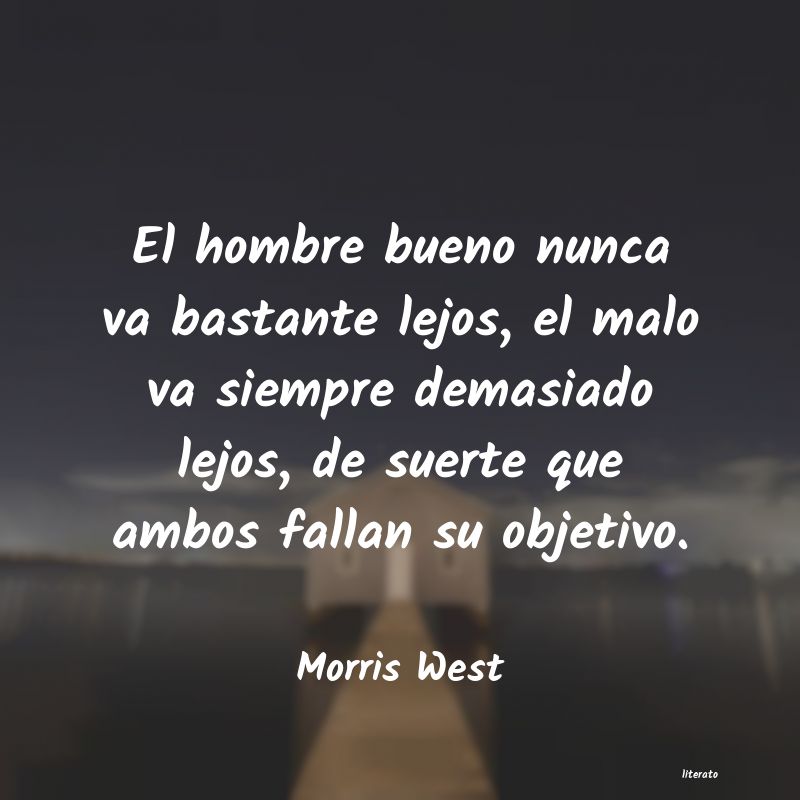 Frases de Morris West