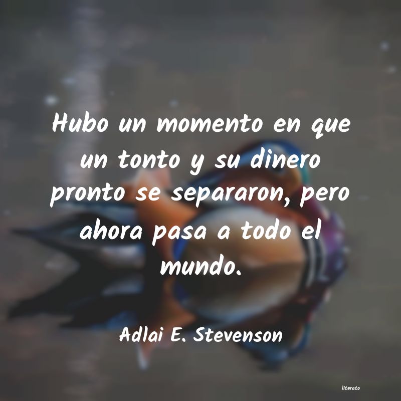 frases de Adlai E. Stevenson
