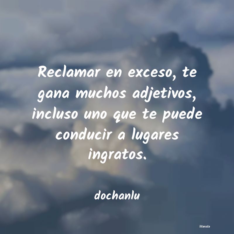 frases de dochanlu