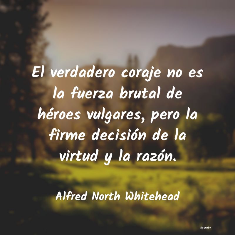 Frases de Alfred North Whitehead
