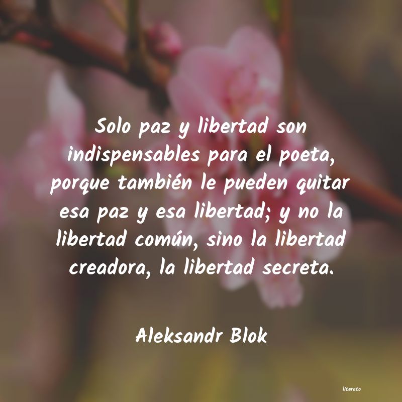 Frases de Aleksandr Blok