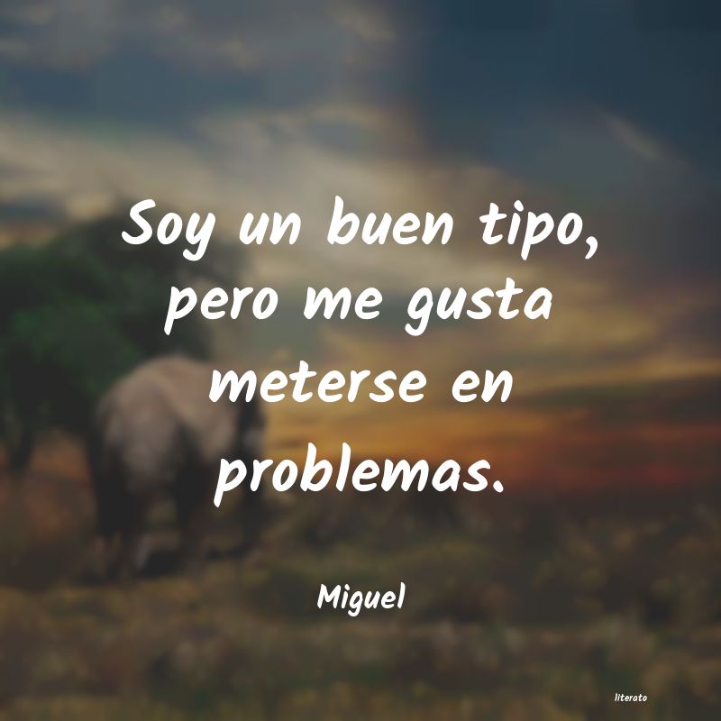 frases de Miguel