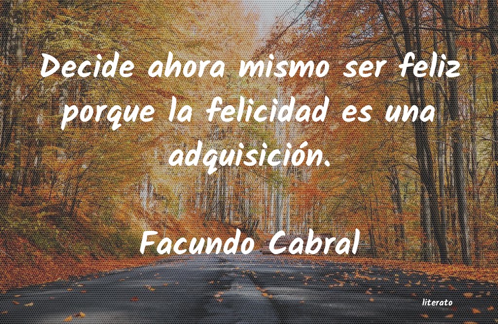 Frases de Facundo Cabral