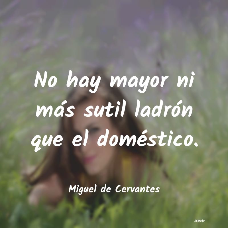 frases de Miguel de Cervantes