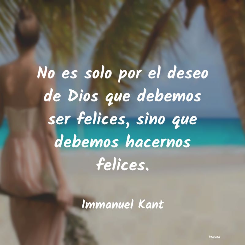 Frases de Immanuel Kant