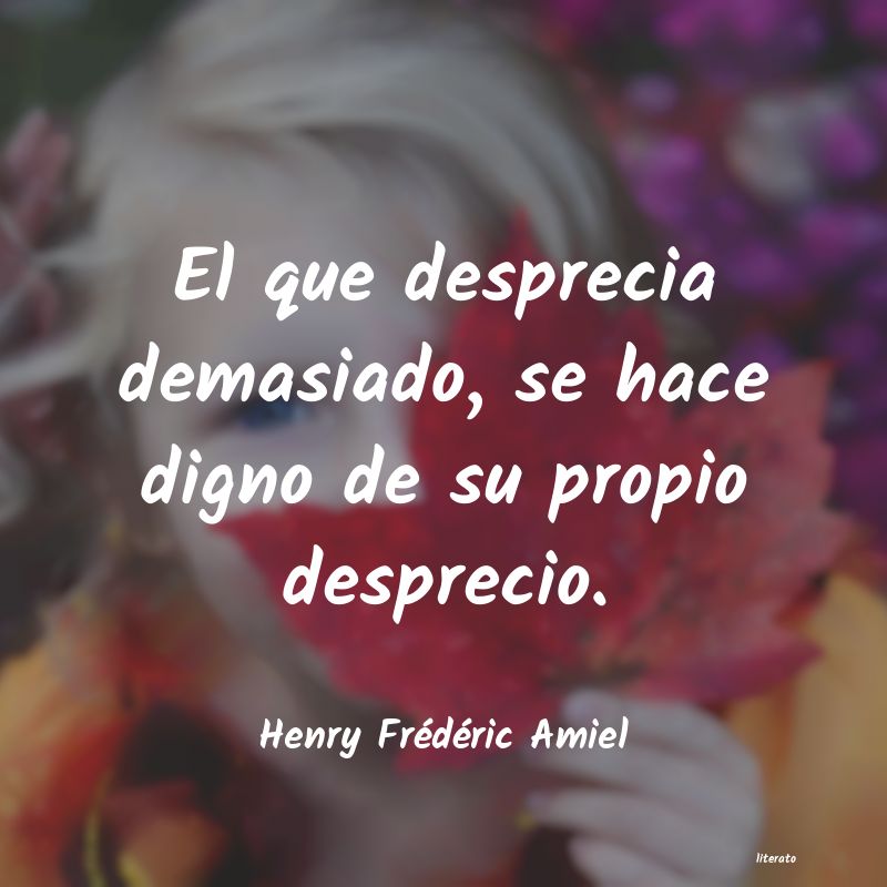 frases de Henry Frédéric Amiel