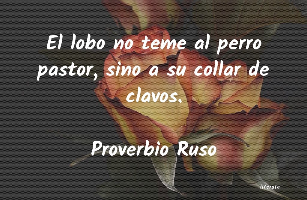 frases de Proverbio Ruso