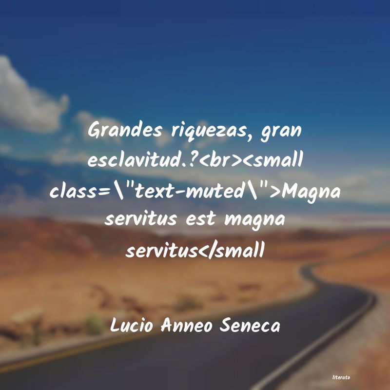 Frases de Lucio Anneo Seneca