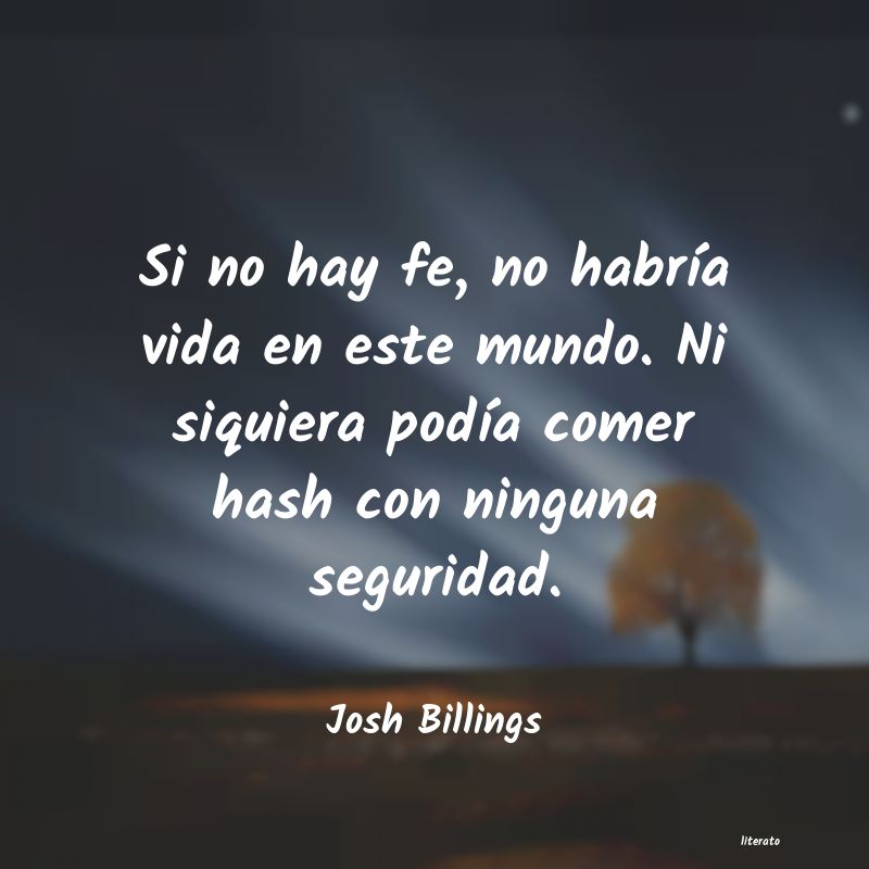 frases de Josh Billings