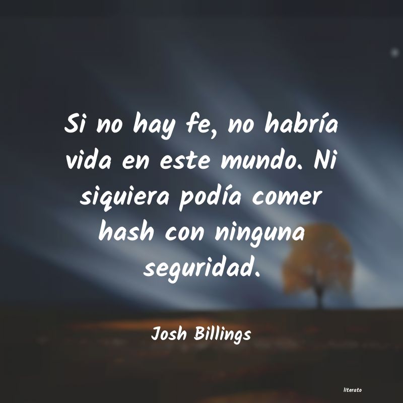 Frases de Josh Billings